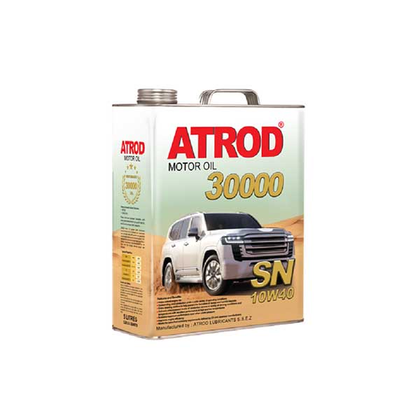 روغن موتور 10W40 آترود SN و کارکرد 30000 کیلومتر